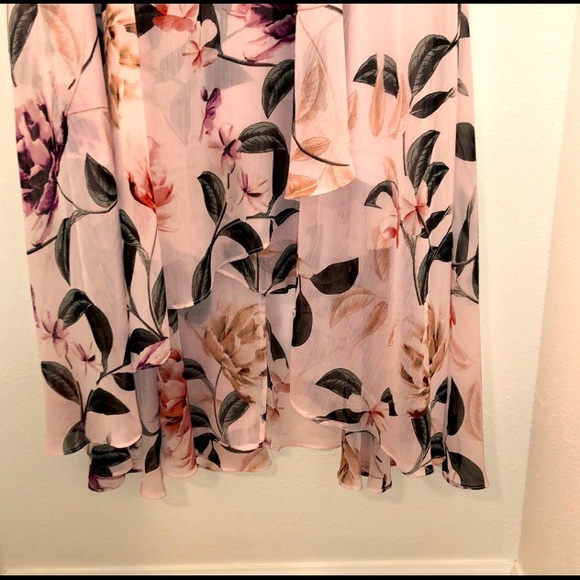 Calvin Klein, maxi, asymmetrical, formal dress - Picture 5 of 6